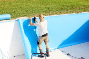 Changer son liner de piscine à Mios